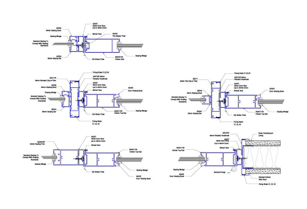 E45-13 Door Plan